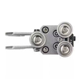 Mini Morse Key Double Paddle Code Keyer in Aluminium Alloy for Practise Beginner CW Telegraph Shortwave Radio