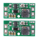 2Pcs Adjustable Driver Board 20W DC6-24V LED PWM Controller DC-DC Step-Down Constant Current Converter