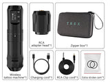 Wireless Tattoo Machine Adjustable Stroke Rotary Cartridge Tattoo Pen with1800mAh Power Coreless Motor for Tattoo Artist