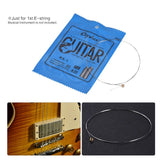 Orphee RX-1 Single String Replacement for Electric Guitar 1st E-String (.009) 10-Pack Nickel Alloy Super Light Tension 85cm