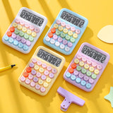 Calculator, nical keyboard, desktop computer office, creative student science, color calculator, learning office consumable