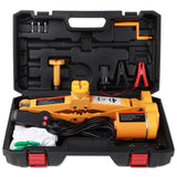 12V 3 Ton Car Hydraulic Lifter Stand Auto Tire Wheel Lifting Disassembly Repair Tools Kit Electric Jack Equipment