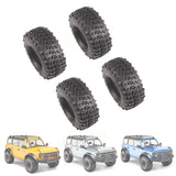 4PCS 135MM 2.2 Wheel Tyres For 1/10 RC Crawler Car Axial SCX10 Wraith RR10 Capra Traxxas TRX4 YK4082 YK4083 Accessories