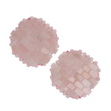 Rose Quartz Eye Pad Rose Quartz Cooling Eye Pad Migraine Relief Sleep Aid Portable Eliminate Wrinkles Reduce Puffiness for