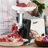 1pc EU Plug Household Electric Shredded Vegetable And Meat Grinder, Fully Automatic Multifunctional Sausage Machine, Small Size