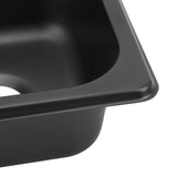 175 160 X 70mm 304 Stainless Steel Black Electroplated Drop in for Boat Camper RV Sink
