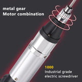 6V Small 801/802 Plug-In Straight Handle Handheld Electric Screwdriver