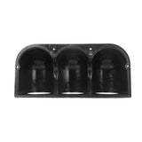 Triple Auto Car Meter Pod Cup Mount Gauge Holder for Holding Three Automobile Gauges 2in/52mm Diameter