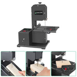 1750RPM Benchtop Mini Band Saw Table-Saw Electric Desktop Saws DIY Cutting Tool Woodworking Lathe hine