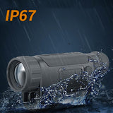 TK335/50PRO LRF Thermal Monocular Camera Built-in Laser Rangefinder Long Detection Range Video WIFI Hotspot Tracking for Hunting