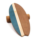 Wooden Balance Board With Bandage Surf Yoga Twisting Fitness Core Workout For Abdominal Waist Leg Muscle Roller
