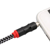 2 Meters Extension 3.5mm Jack to Male AUX Cable 3.5 mm Audio Extender Cord Braided Wire for Phones Amplifier