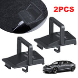 2Pcs Emergency Handle Quickly Open Rear Door nical Unlock Puller Button for Tesla Model 3 Highland 2024 Accessories