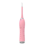 Electric Household Dental Calculus Remover Rechargeable Tooth Cleaner Replaceable Head Set Travel Portable