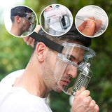Multipurpose Ergonomic Transparent Protected Shield for Work Polish Welding Dust Oil Splash Resistant Full Face Mask