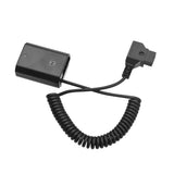 Andoer D-Tap to NP-FZ100 DC Coupler Adapter Fully Decoded Dummy Battery Accessory for Sony A9 A7R3 A7M3 A7S3 A7SM3 Cameras