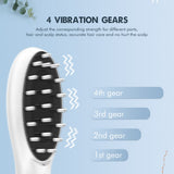 Red Light LED Therapy Comb for Growth EMS Microcurrent Massager Oil Applicator Bottle Scalp Root comb Brush Hair Care