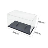 Football Dustproof Oval Ball Holder Acrylic Display Case for Souvenir Art Craft Collectibles Figures Volleyball