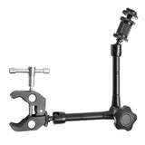 11'' Articulating Margic Arm 1 x Super Clamp Clip Crab Pliers New Magic Arm with Super Clip Clamp Phone Clip Articulating Arms