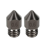 2pcsmk8 1.75 Reinforced 3d Printer Nozzle Size 0.2 0.3 0.4 0.5 0.6 0.8 1mm