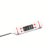 Kitchen oil thermometer and food electronic device