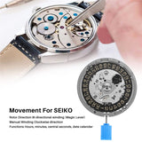 For Japan NH35A nical Watch Movement 24 Jewels NH35 Automatic nism 3.8 O'Clock Gold
