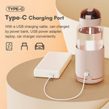 Portable Baby Formula 300ml Precise Temperature Control Water Warmer Electric Kettle for Car Travel Outdoor