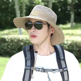 Lightweight portable outdoor camping sun hat, taking up little space making your travel more relaxed and convenient.