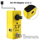 Electric Effects Pedal True Bypass DC 9V 6.35mm Input/Output Interface Guitar XP Booster Effector