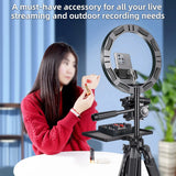 270 * 205mm Universal Microphone Clamp-on Sound Card Mic Stand Soundcard Phone Versatile Tray Storage Shelf