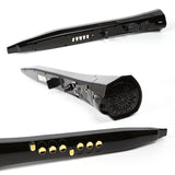 Digital Mini Saxophone - Rechargeable Electronic Wind Instrument with Built-in Speaker, 94 Tones
