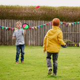 TOY And Catch Set Toss Paddle Ball Game With 3 Sticky Balls 6 Paddles Outdoor Games Gift For Kids