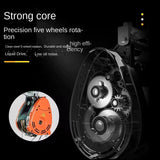 NEW 300kg 30M Electric Hoist Small Household Wire Rope Electric Hoist Remote Control Portable Lifting Small Crane Double Hook