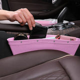 Gap Filler Side Pocket Organizer Seat Crevice Storage Box For Smartphone Coin Wallet Key Car
