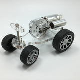 Kids Early Education DIY Stirling Engine Toy Car For Children Craft Ornament Mini Engine Physical Experiment