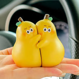 Ornaments Cute Resin Car Decoration Doll Mini Auto Interior Dolls Dashboard Accessories Women Gifts For