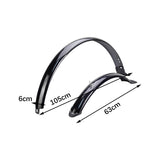 Front Rear Fenders 26 inch Tires Wheel Protection Bike Mudguards for Fittings Biking Road Riding Mountain Bikes