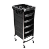 Tattoo Tool Cart 5 Layer Salon Trolley Convenient Universal Roller Widely Applicable for Eyelashes for Pet Hospitals for Homes