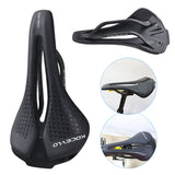 Hollow Saddle Carbon Fiber Bow Lightweight Bike Multifunctional Bicycle Comfort Seat for Outdoor Cycg Sports