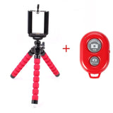Holder Flexible Octopus Tripod Bracket for Mobile Phone Camera Selfie Stand Monopod Support Photo Remote Control