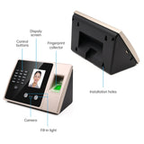 Intelligent Biometric Attendance hine with HD Display Screen Time Clock Support Face Fingerprint Password