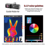 Guide Mobir Air Thermal Imaging Night Camera for Android Phone Type C IOS Infrared Imager Pipee Repair Industrial Inspection