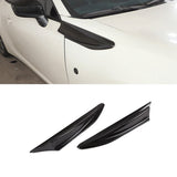 Top-2X Car Side Air Outlet Fender Trim Decorate Cover For Toyota FT86 GT86 Subaru BRZ ZC6 2012-2020(Carbon Fiber)