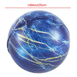 12 Piece Foam Sponge Marble Bouncy Balls 5Cm PU Children's Venting Stress Relief Toys