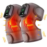 Eletric Temperature Massager Leg Joint Heating Vibration Massage Elbow Shoulder Support Arthritis Relief Thermal Knee Pad