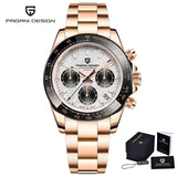 PAGANI DESIGN 2023 New Men's Watches Top Brand Men's Sports Quartz Watch Automatic Date Sapphire Luxury Chronograph Reloj Hombre