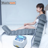 Compression With 8 Chambers Leg Arm Waist Vibration Massager Wraps Pneumatic Air Wave Pressure hine
