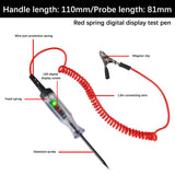Universal DC/Resistance Test Auto Accessories Circuit Detector Digital LCD Voltage Tester Probe Car Display Measuring Pen