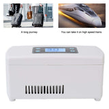 Case Portable Fridge Plug in for Home Car Travel Insu Cooler Medicine Coog Box