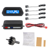12V Car Parking Sensors PDC Parktronics System Detection Auto Accessories Smart Buzzer LCD Diplay Sound Alert Indicator